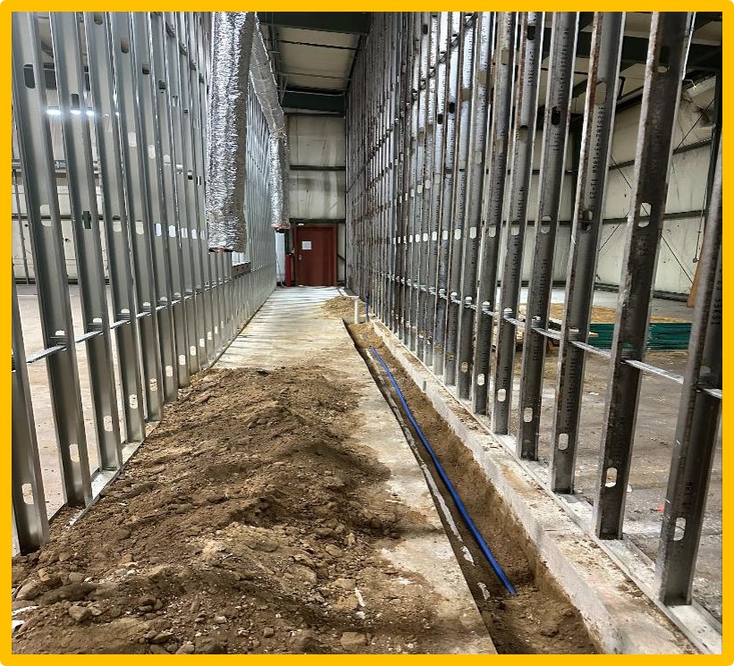 Baptismal Piping Installation